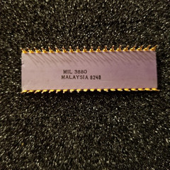 MKB3880P Rare Military Z80 Mostek CPU, never used. Gold Ceramic! MK3880P