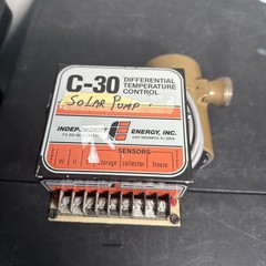 Independent Energy C-30 Differential Temperature Control W/ Grundfos UP 15-18SU