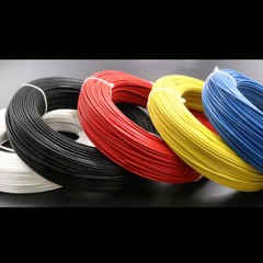 Stranded PTFE Silver Plated Copper Cable Wire FEP Cable 0.12mm²~10mm² 28/30AWG