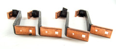 Square D Lot Of 4 Copper Interior Panel Bus Bar Fingers