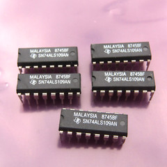 ( 5 PCS ) SN74ALS109AN 74ALS109 Flip Flop 2 Element JK Type 1 Bit Positive Edge