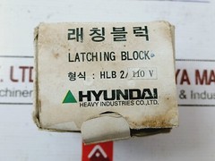 HYUNDAI HLB 2 Latching Block HLB Series 110V 220V Power: 25VA