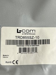 L-Com Model TRD855SZ-10 Cable.Shielded Cat. 5E RJ45 M-M, 10.0 ft