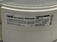 Logison Acoustic Network LA-1 Loud Speaker Lot 2 w/ SNH-1 + PNH-2 Hub