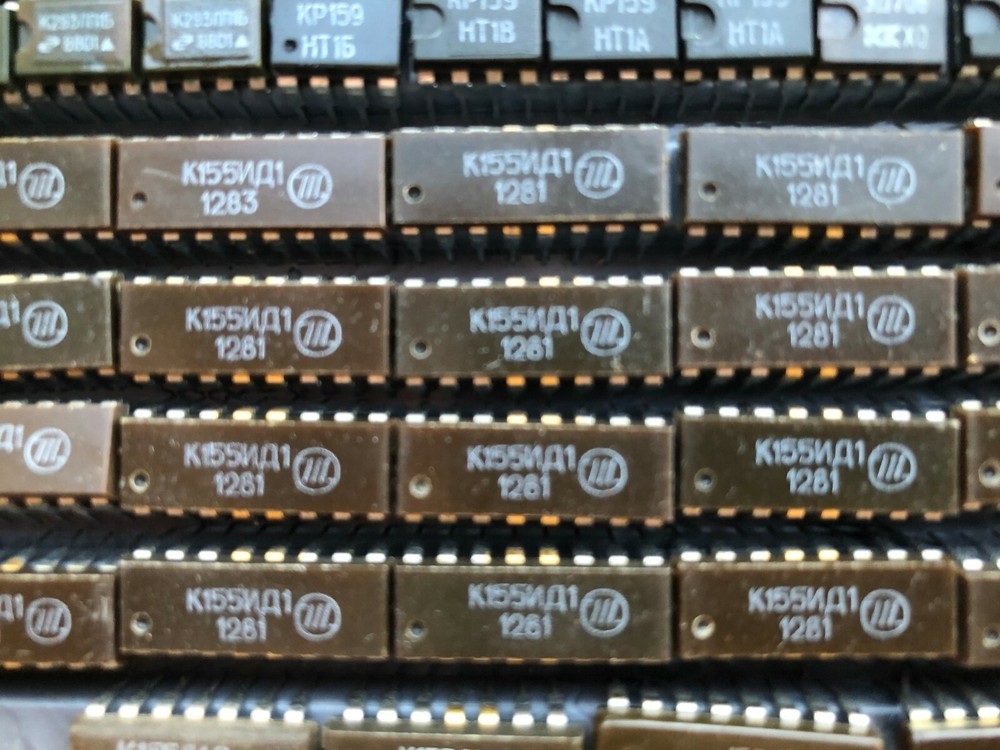 10x K155ID1 / SN74141 / N74141 CLOCK DRIVER IN-12 / IN-14 / IN-16 / IN-18 Z568M