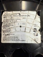 NvENT Raychem Parallel Self Regulating Heating Cable BTV-8BTV-1-CT By The Foot