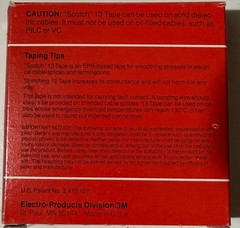 5 Boxes 3M Scotch 13 Electrical Semi-Conducting Tape 3/4″ x 15′ x 0.030