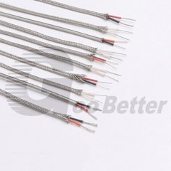 K Type Thermocouple Compensating Shielded Braided Extension Cable Wire High Temp