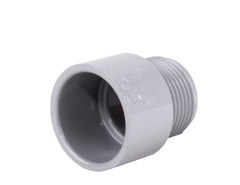 Kraloy 078086 1″ TA10 PVC Terminal Adaptor – 41 Pieces