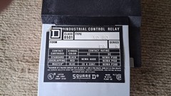 NEW SQUARE D 8501XO80V02 AC CONTROL RELAY 8501