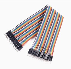 40 Pin Dupont Cables M-F, M-M, F-F Jumper Breadboard Wire GPIO Ribbon Pi Arduino