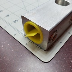 HOMAC CSW 6500 SL 6-500 MCM Aluminum Screw-On 6 Connector W/ Insulator