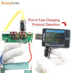 PD/QC 22.5W Fast Charging Module DIY Mobile Power Bank Circuit Board LED Display