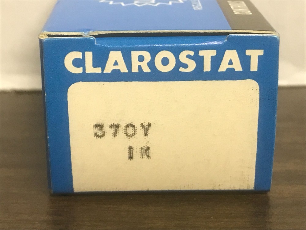 370Y1K 1,000Ω ohm ohms Multiturn Potentiometer 20-turn New NOS NIB 1 watt