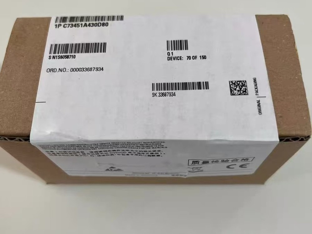 1PC NEW SIEMENS C73451-A430-D80 Pneumatic block Solenoid Valve