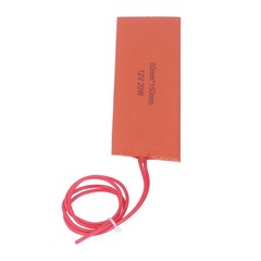 4 Pcs Silicone Rubber Heating Pad Flexible Silicone Heater Mat Rubber Heating