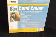 Katy Woods 6′ Pre-Split Long Rubber Cord Cover & Organizer NEW