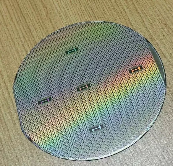 6″ Silicon Wafer Semiconductor IC Integrated Circuit CPU Chip Tech Lithography