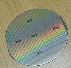 6″ Silicon Wafer Semiconductor IC Integrated Circuit CPU Chip Tech Lithography