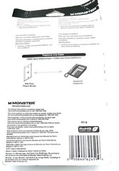 Monster 140289-00 Rca Cable, 6′, Black
