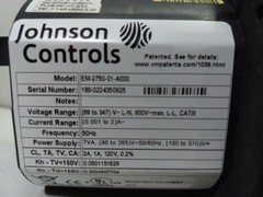 Johnson Controls – EM-2750-01-A000 Electrical Sub-Meter