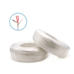 AFPF Silver-Plated Shield Cable Stranded Wire Transparent Flexible Wire 2-6 Core