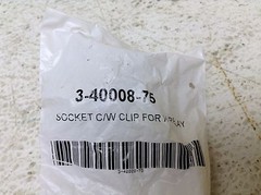 Adams Survivor 3-40008-75 Socket C/W Clip For H Relay 34000875 New