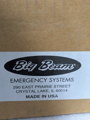Big Beam LS2SE6S8 LED Emergency Light 120/277V 8W NEMA Rated Wet Location Unit