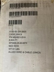 Allied Wire & Cable AWC Electrical Lot of 12 – 550′ Each M5086 3-20-9 20 AWG