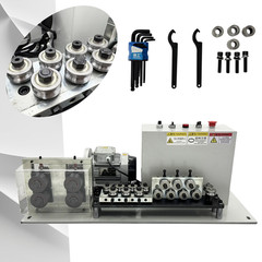 Electric Metal Wire Straightener 220V Single Phase 18 Wheels for 6-10mm Wire