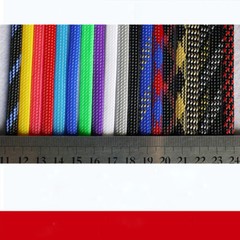 PET Nylon Expandable Braided Tube Sleeve Sheath Dense Car Audio Cable Wire 6MM