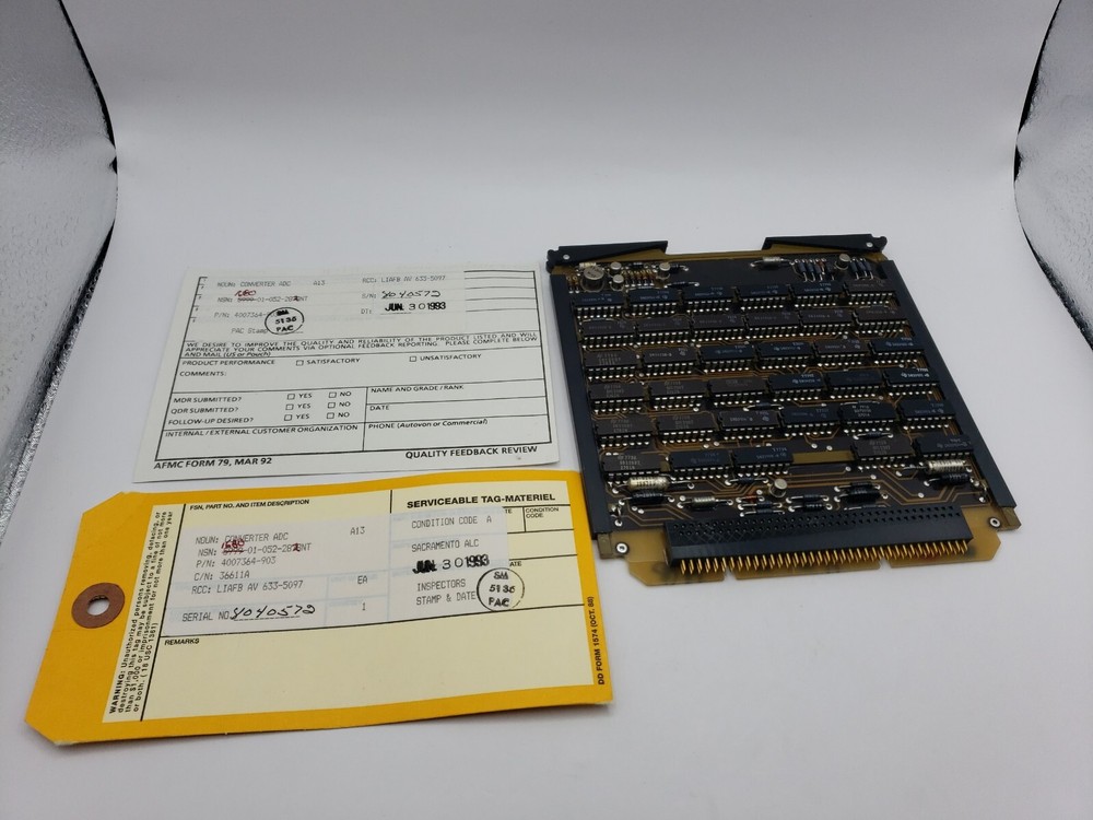 F-15 Circuit Card Assembly 4007364-903 NSN 5999-01-052-2878NT
