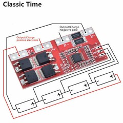 4S 30A High Current Li-ion Lithium Battery 18650 Charger Protection Board