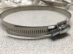 NEW QTY 7 Hose Clamp 160mm 916018-150000 Worm Gear