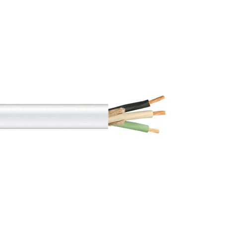 100′ 10/3 STOW/STOOW Portable Cord PVC Jacket White 600V
