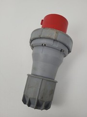 4100P7W Globetron 100A 3p+G 480v Pin and Sleeve Plug IP67 *NEXT DAY OPTION*