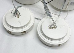 Logison Acoustic Network LA-1 Loud Speaker Lot 2 w/ SNH-1 + PNH-2 Hub