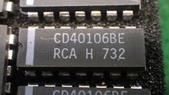 40x NOS Vintage IC RCA CD40106BE Hex-Schmitt Trigger Inverter