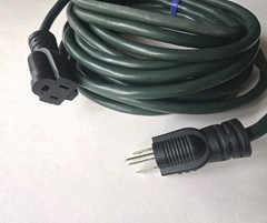 Heavy Duty Extension Cord. 3-Prong, 24 feet. Tested!