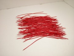 100x Pack 10cm 4inches Electronic Cable Wires 0.8mm Soldering Ready Bare End Lot
