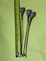 RF Copper Tube Semi Rigid SMA Male to N Male 22/23cm Test Cable Rohde & Schwarz