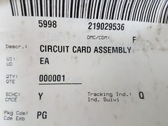 5998-21-902-9536 Circuit Card Assembly D360-1030-1