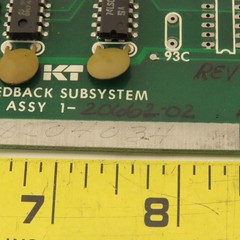 KT Kearney & Trecker 1-20662-02 Feedback Substation Circuit Board