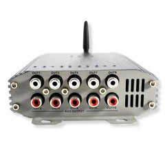 B2 Audio SixTen Metallic 10Ch Bluetooth DSP 4V 96kHz with Floating Mount Bracket