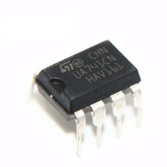 10pcs UA741CN UA741 LM741 IC ST STMicroelectronics DIP-8 Operational Amplifier