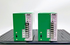 LOT OF 2 AMC DR-SPS240 24VDC 10A Switching Power Supply