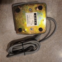 FS201 LELA Treadle Foot Switch 10AMP 220VAC Gray Pedal