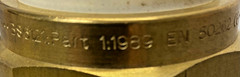 M40 Armored Cable Gland BS6121, Brass