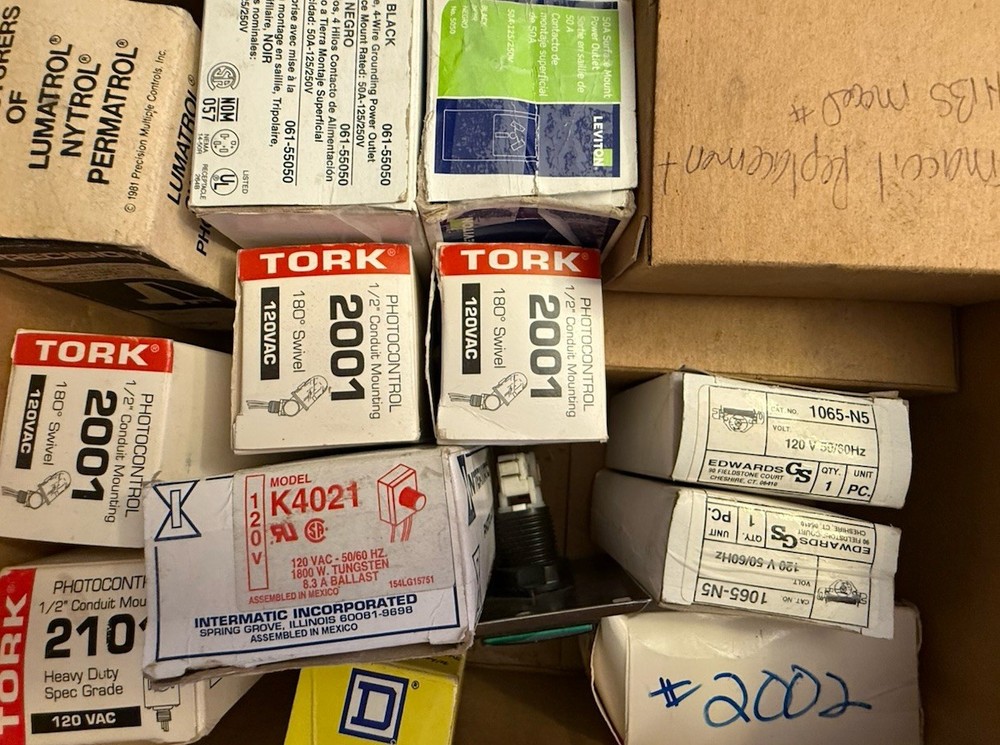 Lot Of Electrical Supplies NOS