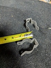 2x STAINLESS STEEL #2 Minerallac C2SB 1″ Rigid EMT IMT Conduit Hanger !Charity!